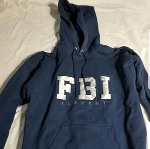 FBI academy hoodie sweatshirt cotton Medium